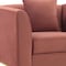 Armen Living Everest Blush Fabric Upholstered Sofa Accent Chair with Brushed Gold Legs LCEV1BLUSH - alternate 2
